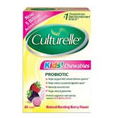 Culturelle 康萃乐莓果味益生菌咀嚼片30片 $22.96（约162元）