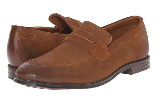 Clarks 其乐  Hawkley 男士真皮乐福鞋