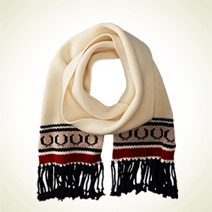 Amazon.com：弗莱德.派瑞Fred Fairisle Knit 男纯羊毛围巾