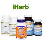 iHerb 心脏健康大礼包 含California Gold Nutrition辅酶Q10等 ￥301.67