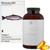 英镑汇率8.25！Perricone MD 阿拉斯加三文鱼油胶囊 90天 ￡52.5（约433元）