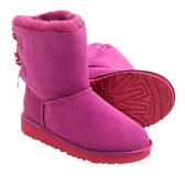凑单好价，利||UGG Australia Bailey Bow 大童保暖靴 $39.99（约282元）