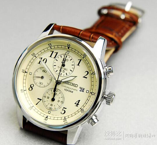SEIKO 精工 Chronograph系列 SNDC31 男款时装腕表