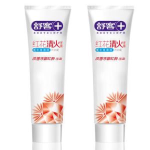 Saky 舒客 红花清火专业口腔护理牙膏 120g*2支