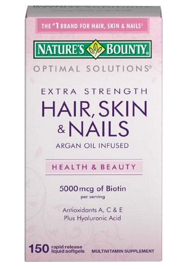 防脱发！Nature's Bounty 生物素 5000mcg*150片