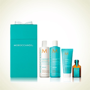 HQhair.com：Moroccanoil 2016圣诞摩洛哥油四件套装