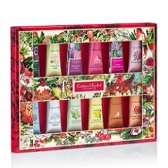 英镑汇率8.3！Crabtree & Evelyn 瑰柏翠 2016圣诞奢华护手霜十二件套装 ￡48（约398元）