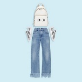 满额送礼卡高达$700！Saks Fifth Avenue：今季最热3x1流苏牛仔裤系列！