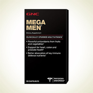GNC：Mega Men 男性复合维生素缓释片 60 粒