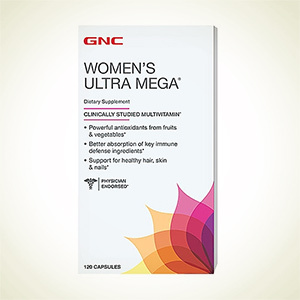 GNC：Ultra Mega 女性复合维生素 120粒