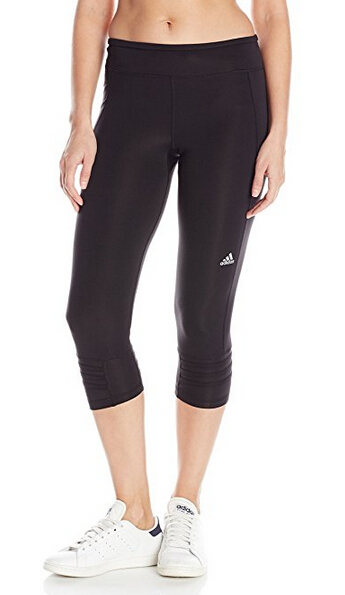 S码！Adidas 阿迪达斯 Response 女士七分紧身裤