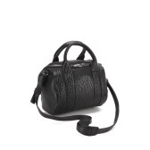 Alexander Wang 黑色荔枝皮铆钉水桶包 85折！£531.25（约4579元）