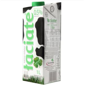 Laciate 艾鲜 高温灭菌脱脂牛奶 1L*12盒