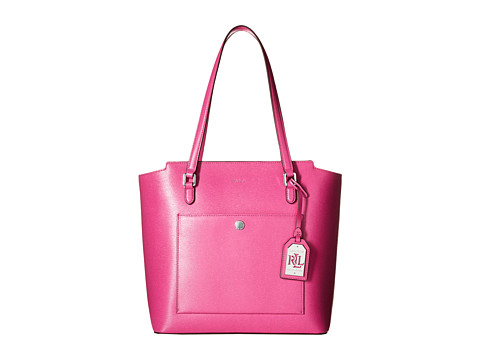 Lauren Ralph Lauren拉夫·劳伦Newbury Mod Pocke女士真皮手提包