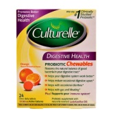 仅剩此款！Culturelle 康萃乐桔子味益生菌咀嚼片24粒 $18.23（约130元）