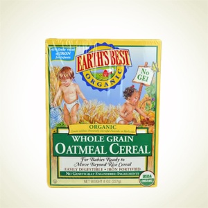 Vitacost (VT)：Earth's Best 高铁有机燕麦米粉175g