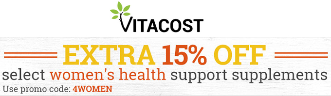 Vitacost：铁元口服液等女性保健品系列