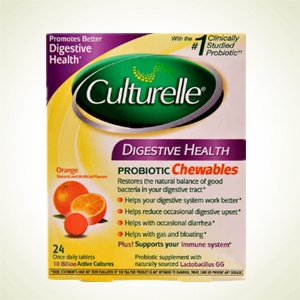 Vitacost (VT)：Culturelle 康萃乐桔子味益生菌咀嚼片24粒