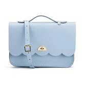 The Cambridge Satchel Company 浅蓝色剑桥云朵包 8折！£124.00（约1078元）