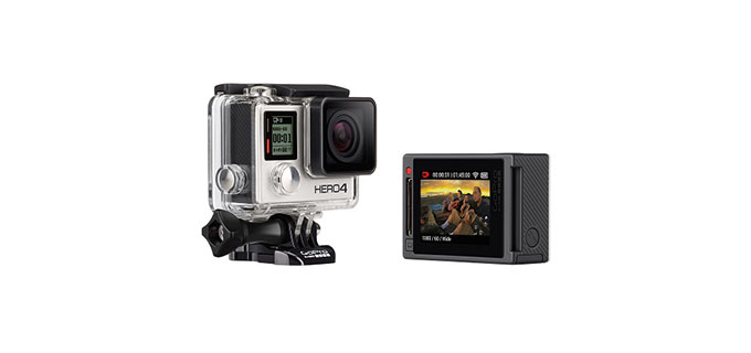 GoPro HERO4 银色版运动相机