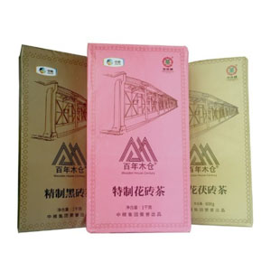 中粮中茶 百年木仓  安化黑茶超值三板砖 3000g