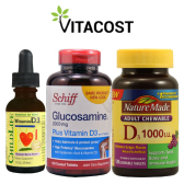 Vitacost：精选维D产品 无门槛额外8.5折