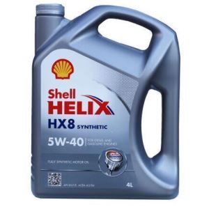 壳牌（Shell）全合成机油 喜力Helix HX8 5W-40 A3/B4 SN 4L 德国原装进口