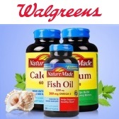 任意订单额外9折！Walgreens：Nature Made 精选保健品 买1送1