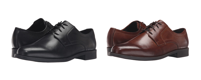 码数全！Cole Haan Dustin Plain Ox II 男款系带皮鞋