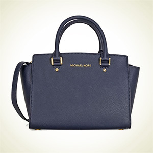 eBay：Michael Kors Selma Saffiano 中号海军蓝手袋