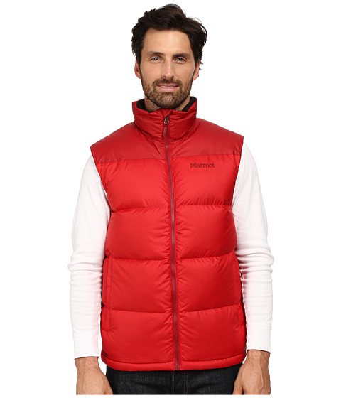 Marmot 土拨鼠 Guides 男士防泼水700蓬羽绒马甲