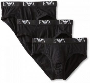 海淘精选：Amazon Emporio Armani 安普里奥·阿玛尼 男士纯棉内裤 3条装