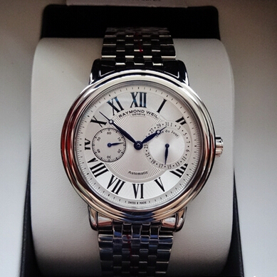 大降150刀！RAYMOND WEIL 蕾蒙威 Maestro系列 男款自动机械腕表 2846-ST-00659