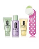 Clinique 倩碧限量洁面刷+护肤三部曲 $89.5（约637元）