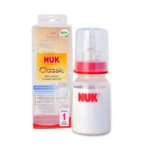 德国 NUK PP清色防胀气奶瓶 110ml