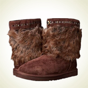 6PM：UGG Vilet 翻毛时尚女士雪地靴 施华洛世奇