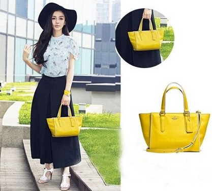 baby同款！COACH 蔻驰 Smooth Leather Mini 女士斜挎包