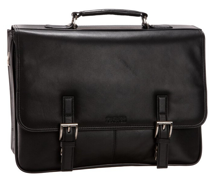 金盒特价！Kenneth Cole A Brief History 男士真皮公文包