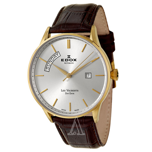 EDOX 依度 Les Vauberts 男士机械腕表 83010-37J-AID