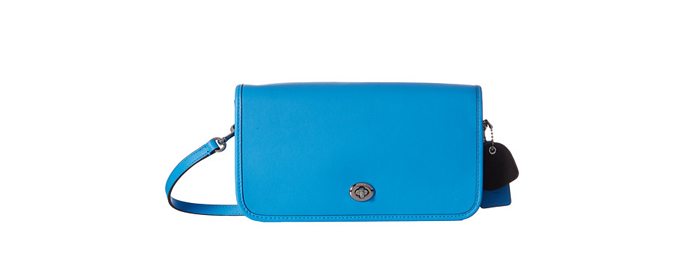 COACH Wholesale Glvt Turnlock 真皮斜跨包