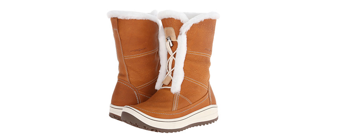 ECCO Sport Trace 女士高帮防水保暖雪地靴