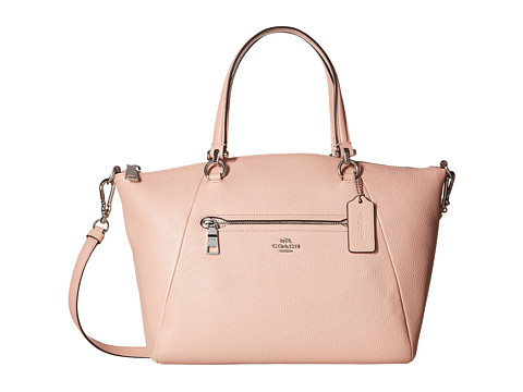 COACH 蔻驰 Pebbled Prairie女士真皮饺子包