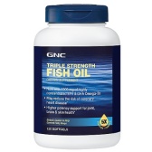 GNC 健安喜 三倍强效鱼油120粒 $18.99（约135元）