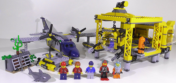 LEGO 乐高 60096 深海系列指挥基地