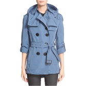 Burberry Brit 女士腰带连帽短风衣 $536.98（约3788元）