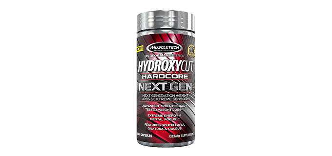 MuscleTech 肌肉科技 Hydroxycut 次世代减脂胶囊 100粒