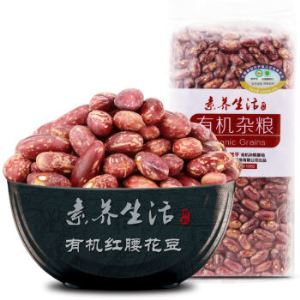 素养生活 有机红腰花豆 500g