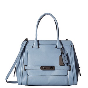 COACH Smooth Calf Light Swagger Frame Satchel II 蔻驰女包