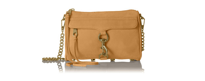 Rebecca Minkoff Mini Mac Cross Body 经典真皮斜挎包