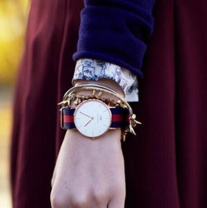 Amazon.com：Daniel Wellington 丹尼尔·惠灵顿 0501DW 女士时装腕表